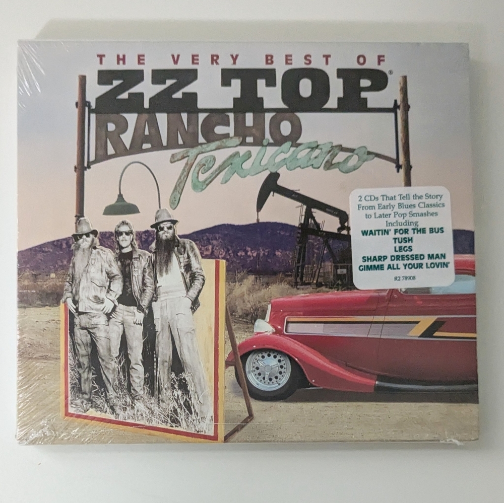 NEW The Very Best of ZZ Top Rancho Texicano, 2-CD Set, Unopened